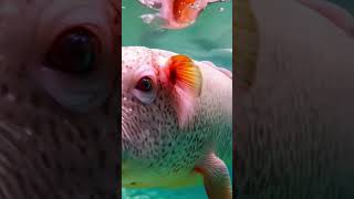 😨PIGFISH⁉️REAL OR NO⁉️ pigfish realorfake unique uniqefish horrorstories horrorshorts weird [upl. by Hillier394]