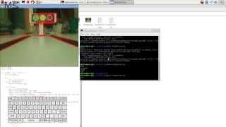 opencv with raspberry lv1 1 Basic Traffic amp Lane Detection [upl. by Edaj]