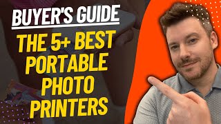 TOP 5 BEST PORTABLE PHOTO PRINTERS  Best Photo Printer Review 2023 [upl. by Rikahs]