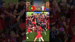 Cristiano Ronaldo celebrates Portugals EURO football portugal cr7 fifa vibe [upl. by Riegel]