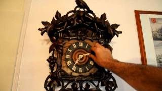 Antique Black Forest cuckoo clock [upl. by Ethyl]