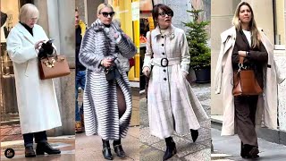 WINTER 2024s Most TIMELESS Fashion Trends  Discover Italian Elegance Street Style Fashion Trends [upl. by Lledra354]