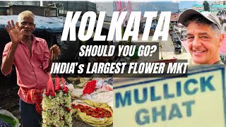 Kolkata • Raw Unfiltered Exciting amp sad India’s largest flower MKT explored  FULL 4K tour [upl. by Ahsinrats326]