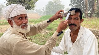 ASMR Shaving With World Oldest Barber 💈  Asmr Shaving Fast And Aggressive part 255 [upl. by Avirt]