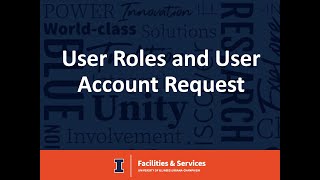 Archibus – User Roles and User Request Account [upl. by Eran]