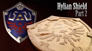 How to make Links Hylian Shield PART 2  Skyward Sword Zelda Cosplay [upl. by Aramoix672]