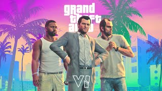 GTA VI Trailer with Franklin Michael and Trevor [upl. by Nihhi]