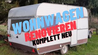 Wohnwagen Renovierung Teil 12 2023 Innen und Aussen [upl. by Suzann]