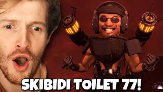 skibidi toilet 77 part 1  REACTION [upl. by Erika414]