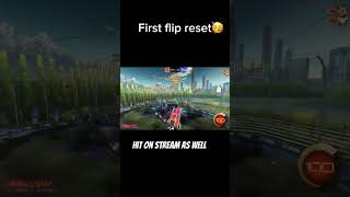 First flip reset 🤯🥳 viralshort rocketleague flipreset [upl. by Asare]