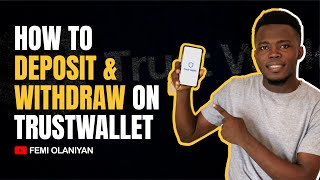 How To Deposit and Withdraw On Trust Wallet App [upl. by Auqinat]