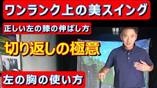 【切り返しの極意を2つご紹介】 飛んで曲がらないドライバー。誰もが美しいと思うスイングを身につけましょう。ドライバー飛距離 ドライバー安定 ゴルフ上達 飛距離アップ [upl. by Missy226]