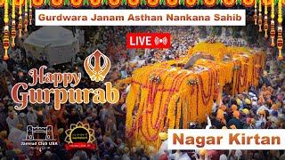 Nagar Kirtan II Gurpurb 2024 II Live From Nankana Sahib Pakistan [upl. by Eelyk]