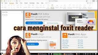 cara instal foxit reader di windows [upl. by Guimond]