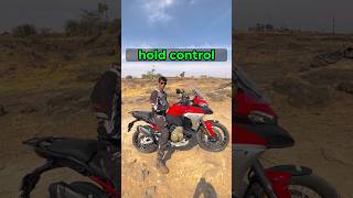 Vehicle Hold Control on the Ducati Multistrada V4 Rally ducati multistrada tech bikeindia [upl. by Leaj380]