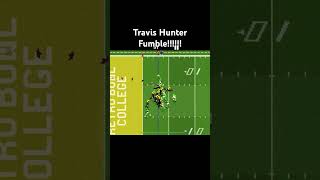 Travis Hunter Fumble OT x Retro Bowl football collegefootball ncaafootball sports retrobowl [upl. by Zsuedat]