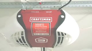 Craftsman garage door opener wont close  diagnosis [upl. by Ellehcor725]