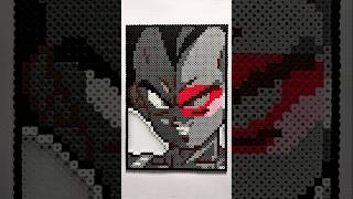 Hago cuadro de VEGETA en pixel art Hama beads perler beads Manualidades Dragon Ball [upl. by Niltak209]