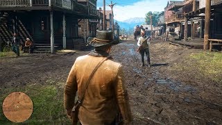 RED DEAD REDEMPTION 2 GAMEPLAY REACTION  OFFICIAL GAMEPLAY TRAILER 4 RDR 2 Gameplay PS4 [upl. by Trillby930]