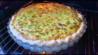 Quiche au saumon et aux poireaux [upl. by Johen309]