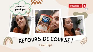 RETOURS DE COURSES 🛒  Ils sont ou les cookies  Je ne suis pas dupe  laughlips tousenmayo [upl. by Cheslie]