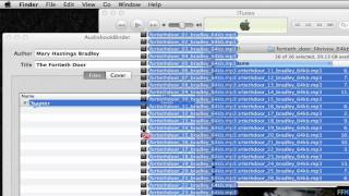 Join MP3 into M4B with Chapters Free Mac [upl. by Assenav]