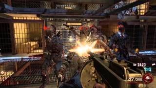 CoDBO2 mob of the dead プレイ動画（実績「フィード・ザ・ビースト」＆「ノーワン・エスケープス・アライブ」解除） [upl. by Evaleen331]