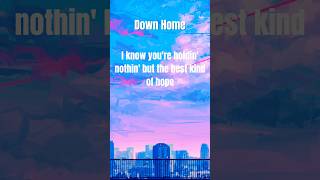 Jimmie Allen Down Home Lyrics [upl. by Jerroll]