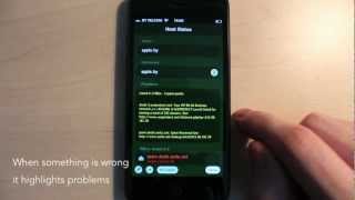 RBL Status  check ip address email domain in DNSBL real time blacklists on iPhone iPad amp iOS [upl. by Remark]