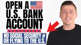 How To Open a US Bank Account amp Credit Card ONLINE For A NonResident Without SSN [upl. by Norb]