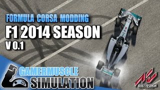 FCM F1 2014 SEASON V01  GamerMuscle Simulation [upl. by Naujek]