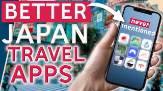 8 SUPERIOR Japan travel apps noone talks about [upl. by Nobile]