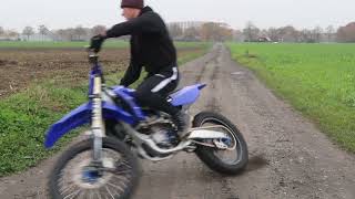 Yamaha YZ250F RAW FIRST RIDE [upl. by Ahseela393]