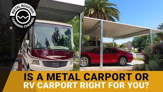 DIY Metal Carport Kits Affordable Heavy Duty Steel Carport Kits That Will Protect Your Vehicle [upl. by Etana]