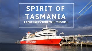 Spirit of Tasmania cabin walkthrough  4 bunk frontofship family cabin [upl. by Lustig]