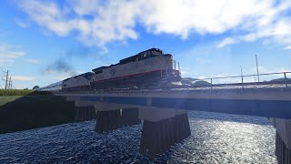 Rail Sim Universe PreRelease Action packed railfanning at Boynton Canal  West Palm Beach Station [upl. by Bred375]