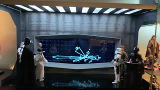 Ultimate Death Star Window 16 diorama with 40 inch LED monitor Ready to ship [upl. by Eeluj137]