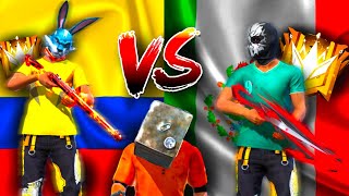 MEXICO 🇲🇽 VS COLOMBIA 🇨🇴 PVP POR EL PASE BOOYAH 👹 [upl. by Llednek749]