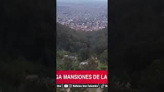 Mansiones ilegales en Cerros Orientales Operativo en curso  Noticias UNO [upl. by Dowski]