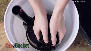 GroBucket Self Watering Bucket Insert  Instructional Video [upl. by Guenevere]