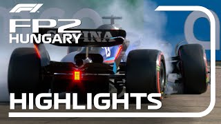 FP2 Highlights  2022 Hungarian Grand Prix [upl. by Idnim]