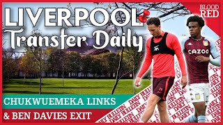 Liverpool Transfer Daily  Carney Chukwuemeka linked as Ben Davies exit nears [upl. by Ober113]