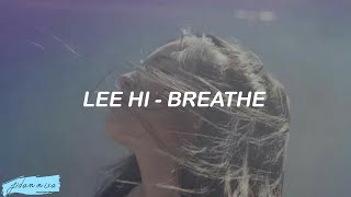 Lee Hi Breathe Feat Jung Seung Hwan Acoustic Ver Easy Lyrics [upl. by Monti431]