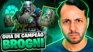 BROGNI  GUIA COMPLETO  MAESTRIAS E ONDE USAR  Raid Shadow Legends [upl. by Argile]