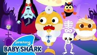 Spooky Monsters Visit Baby Shark Doctor  Compilation  Halloween Story  Baby Shark Official [upl. by Giffer]