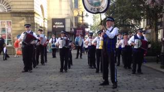 Kirkwall Bay  Forth Bridges Accordion Band in Falkirk 2013 [upl. by Yrolam]