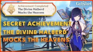 Genshin Impact Hidden Achievement  The Divine Halberd Mocks the Heavens [upl. by Dat]