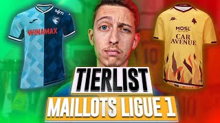 Le PLUS BEAU MAILLOT de LIGUE 1 20232024  Tierlist [upl. by Nerrag]