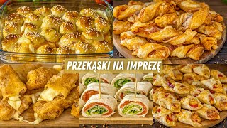 PROSTE I SZYBKIE PRZEKĄSKI NA SYLWESTRA I IMPREZĘ cz3 [upl. by Aran]