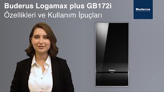 Buderus Logamax plus GB172i Yoğuşmalı Kombi Özellikleri ve Kullanım İpuçları [upl. by Ezirtaeb]